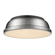  3602-14 BLK-PW - Duncan 14" Flush Mount